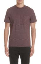 Men's A.p.c. Stripe Pocket T-shirt, Size - Red