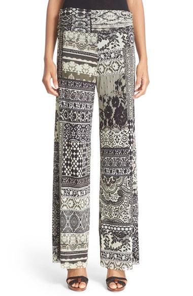 Women's Fuzzi Mosaic Print Palazzo Pants
