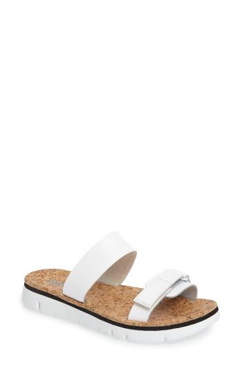 Women's Camper 'oruga' Two Strap Slide Sandal Eu - White