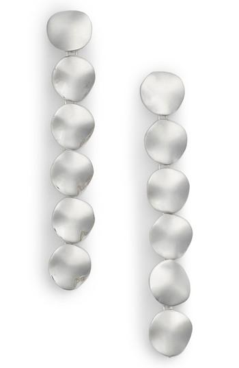 Women's Argento Vivo Flat Disc Drop Earrings