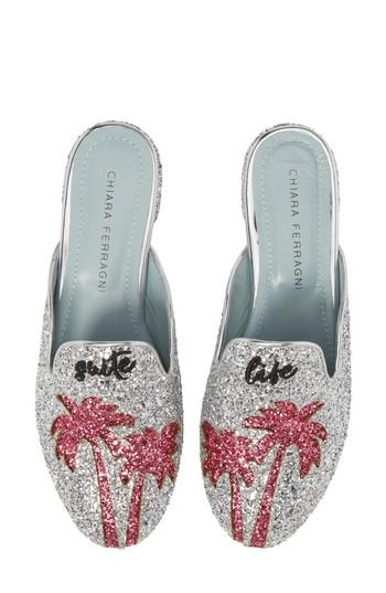 Women's Chiara Ferragni Suite Life Flat Us / 36eu - Metallic