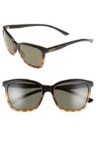 Women's Smith 'colette' 55mm Polarized Sunglasses - Black Tortoise/ Polar Green