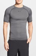 Men's Under Armour Heatgear Compression Fit T-shirt, Size - Grey