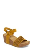 Women's Bos. & Co. Lolo Platform Wedge Sandal .5-8us / 38eu - Yellow