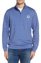 Men's Cutter & Buck Shoreline - Indianapolis Colts Half Zip Pullover - Blue