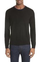 Men's Ps Paul Smith Multicolor Piping Sweater - Black