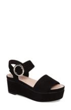 Women's Avec Les Filles Audra Platform Sandal .5 M - Black