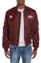 Men's Alpha Industries Reversible Slim Flex Ma-1 Bomber Jacket