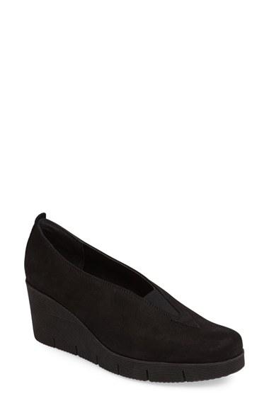 Women's The Flexx Spadework Wedge Slip-on .5 M - Black