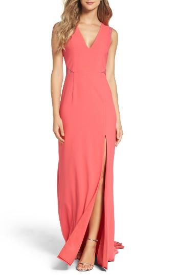 Women's Aidan By Aidan Mattox Mermaid Gown - Pink