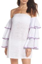 Women's Pitusa Off The Shoulder Cover-up Dress, Size Standard - White