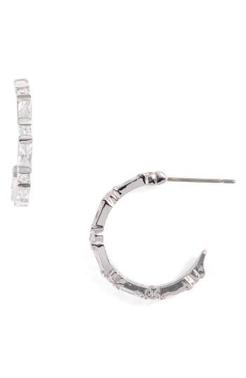 Women's Cz By Kenneth Jay Lane Hoop Earrings