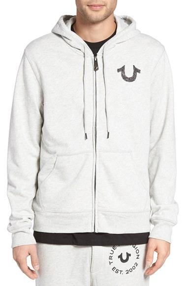 Men's True Religion Brand Jeans Zip Hoodie