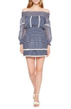 Women's Parker Carah Stripe Off The Shoulder Dress