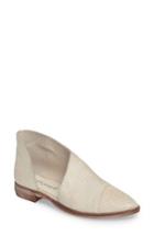 Women's Free People 'royale' Pointy Toe Boot -6.5us / 36eu - White