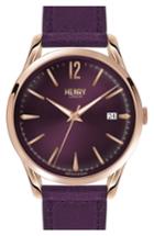 Women's Henry London 'hampstead' Leather Strap Watch, 39mm