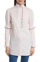 Women's See By Chloe Stripe Cotton Shirt Us / 36 It - Beige