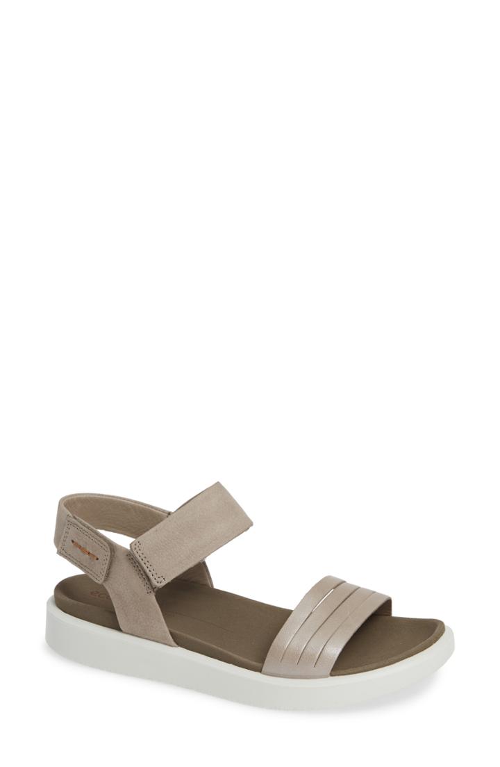 Women's Ecco Flowt Strap Sandal -4.5us / 35eu - Grey