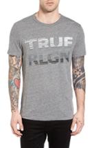 Men's True Religion Brand Jeans Graphic T-shirt - Grey