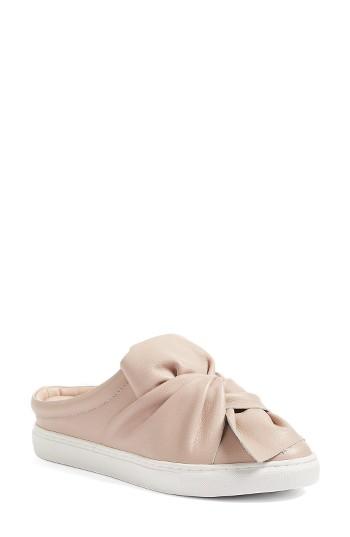 Women's Halogen Manny Knotted Slip-on Sneaker .5 M - Pink
