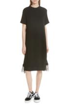 Women's Clu Pleat Back Midi Dress - Black