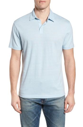 Men's Rodd & Gunn Timber Bay Linen Blend Polo - Grey