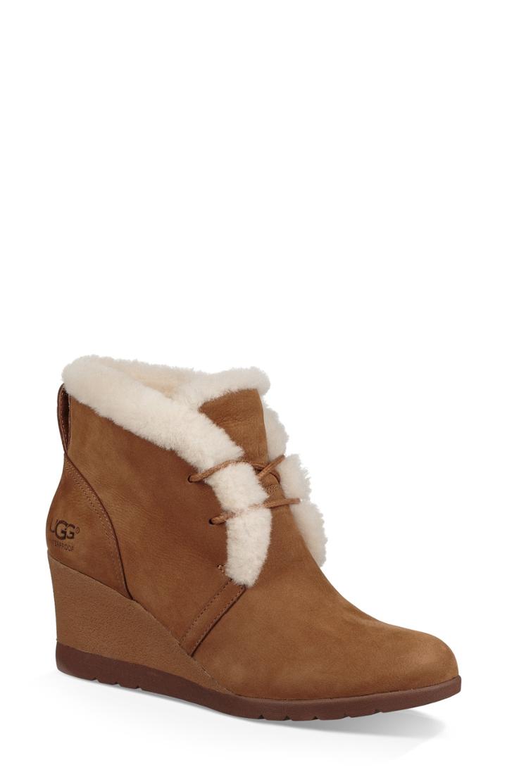Women's Ugg Jeovana Waterproof Genuine Shearling Lined Boot