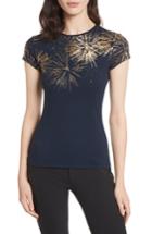 Women's Ted Baker London Amranth Stardust Fitted Tee