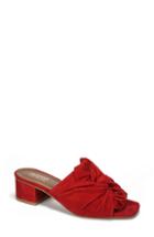 Women's Summit By White Mountain Noelle Block Heel Mule Eu - Red