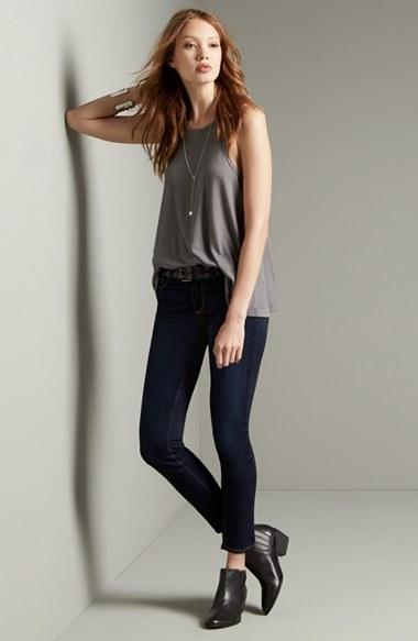 Women's Free People 'long Beach' Tank - Grey