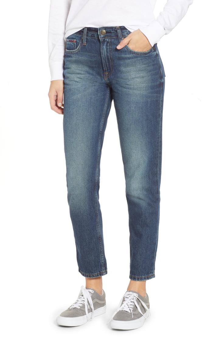 Women's Tommy Jeans Izzy High Waist Slim Crop Jeans