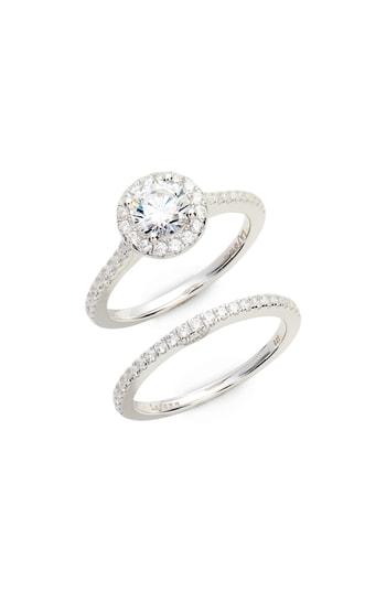 Women's Lafonn Joined At The Heart Halo Ring