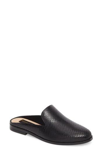 Women's Donna Karan Mott Mule .5 M - Black