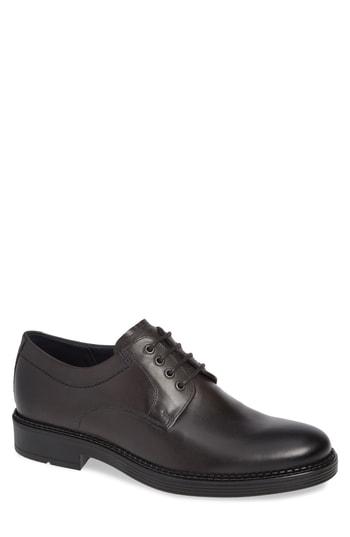 Men's Ecco Newcastle Classics Plain Toe Derby -6.5us / 40eu - Grey