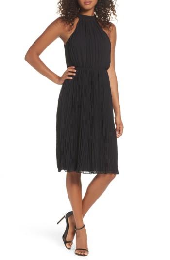 Women's Ali & Jay Pleated Dress - Black