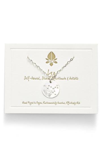 Women's Ija 'large Zodiac' Sterling Silver Necklace