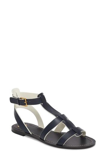 Women's Tory Burch Patos Gladiator Sandal M - Blue
