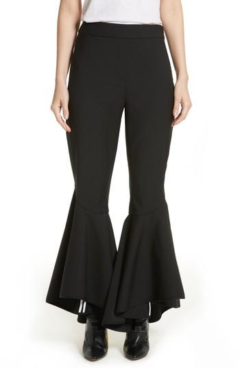 Women's Ellery Sinuous Crop Flare Pants Us / 6 Au - Black