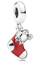 Women's Pandora Christmas Stocking Dangle Charm