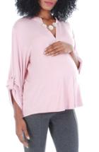 Women's Everly Grey 'florence' Maternity Tunic - Pink