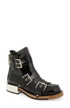 Women's Alexander Mcqueen Buckle Boot Us / 40eu - Black