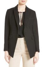Women's Theory Etiennette One-button Canvas Jacket