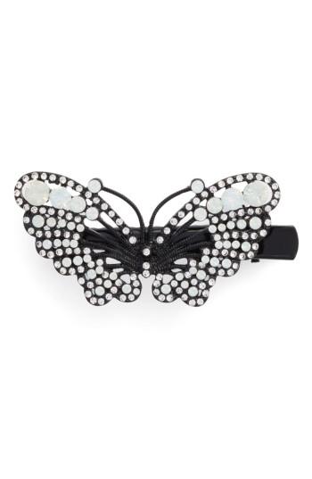 Tasha Butterfly Clip, Size - White