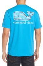 Men's Vineyard Vines Fish Scale Whale Fill Pocket T-shirt - Blue
