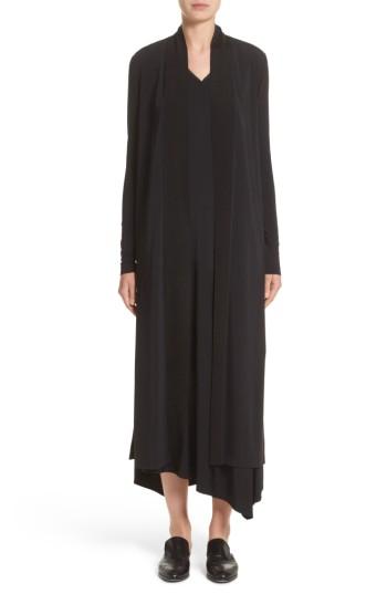 Women's Lafayette 148 New York Cultivated Crepe Jersey Duster