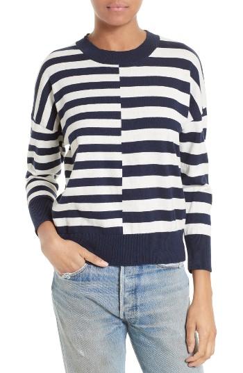 Women's Equipment Melanie Stripe Cotton & Silk Sweater