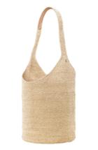 Helen Kaminksi Carillo Woven Raffia Sac Bucket Bag - Beige