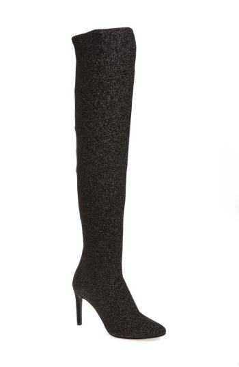 Women's Giuseppe Zanotti Glitter Stretch Over The Knee Boot