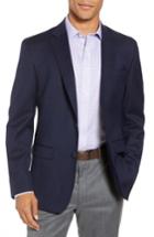 Men's John W. Nordstrom Traditional Fit Wool Blazer S - Blue