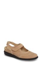 Women's David Tate Clever Slingback Sneaker .5 N - Beige